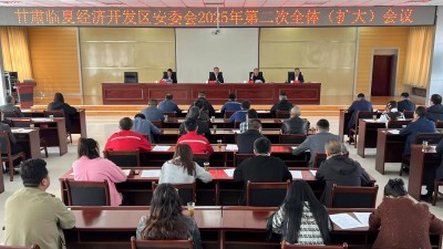 临夏经济开发区安委会2025年第二次全体（扩大）会议召开